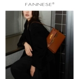 Качественная кожаная ретро универсальная сумка подмышку, из натуральной кожи