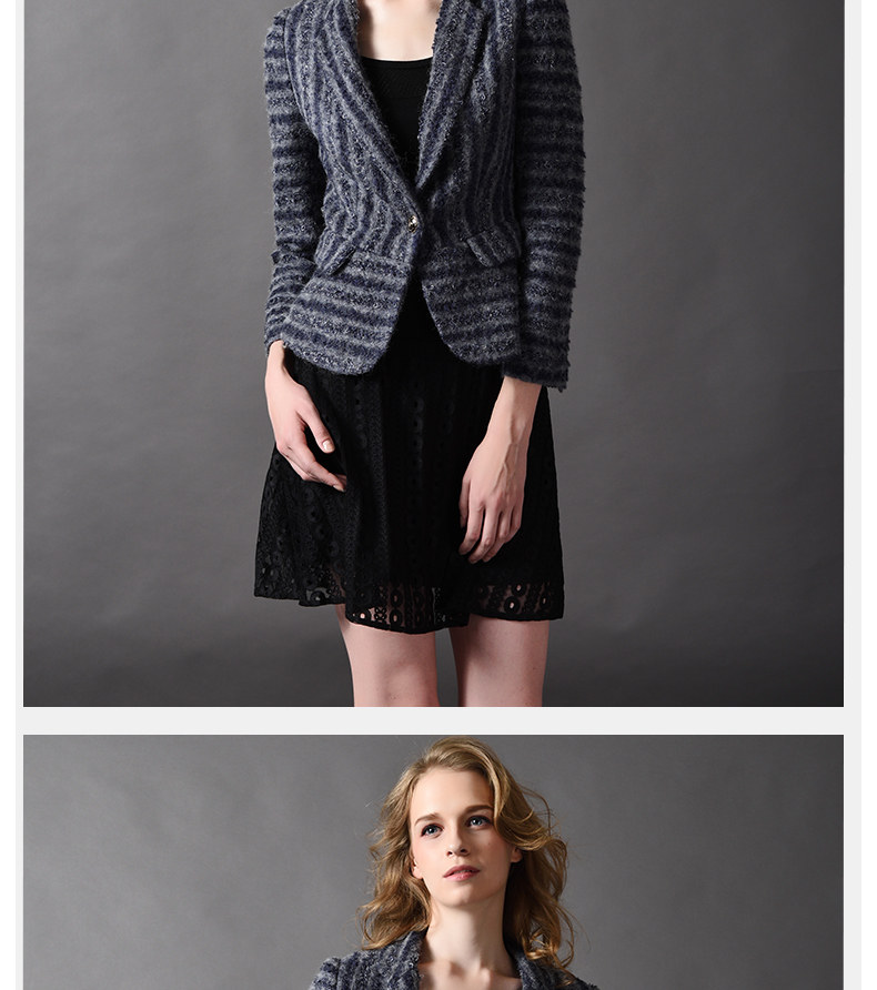 Veste pour femme      en Acrylique - Ref 3221354 Image 32