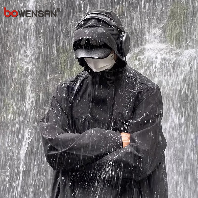 ブラック ウォリアー ジャケット メンズ ジャケット 2025 春秋新作 スリーインワン 防風 防水 ジャケット メンズ 冬