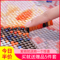 Nail painting diy custom photo couple portrait puzzle real person birthday gift 520 to send boyfriend finished pushpin painting