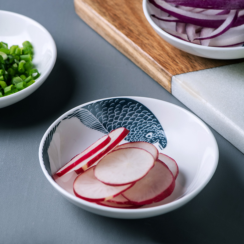 Creative taste dish of sauce plate small butterfly home restaurant contracted western - style food dish vinegar dish dishes flat ceramic plate plate