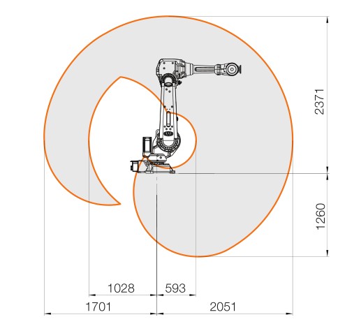 ABB机器人 IRB 4600-60/2.05 6轴60kg 装配 搬运机器人 预订款 ABB