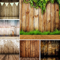 Wood grain photography background cloth background cloth childrens photo shooting background cloth net Red live broadcast anchor background cloth 40
