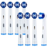 Oralb/Oulabi B Электрическая зубная щетка 8 Установлена ​​EB20-4*2 Оригинальная аутентичная зубная щетка Замените головку мягкие волосы