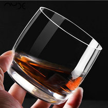 nude original imported crystal glass whisky glass home Scottish XO wine glass Mens thick-bottom beer mug