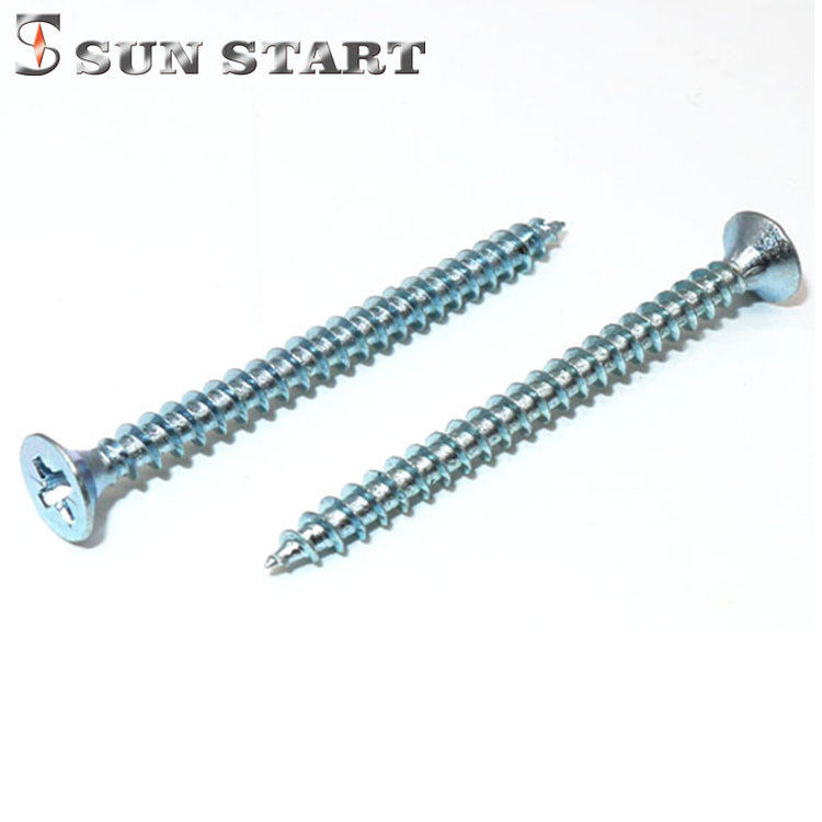 Wood screw M2 5 ecological board screw fiberboard nail rice word wood screw hardened quenching environmental protection galvanized