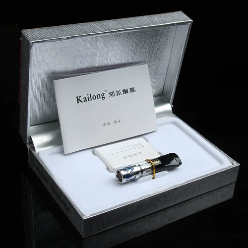 Короткий мундштук Chiron, моющийся мундштук, микропористый фильтр с двойной циркуляцией, мундштук, фильтр, китайский подарок на День святого Валентина парню