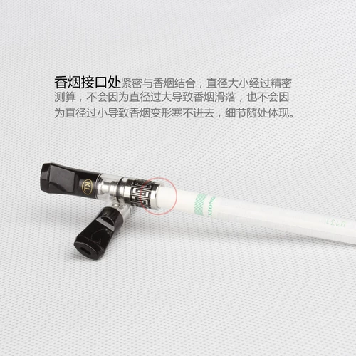 Короткий мундштук Chiron, моющийся мундштук, микропористый фильтр с двойной циркуляцией, мундштук, фильтр, китайский подарок на День святого Валентина парню