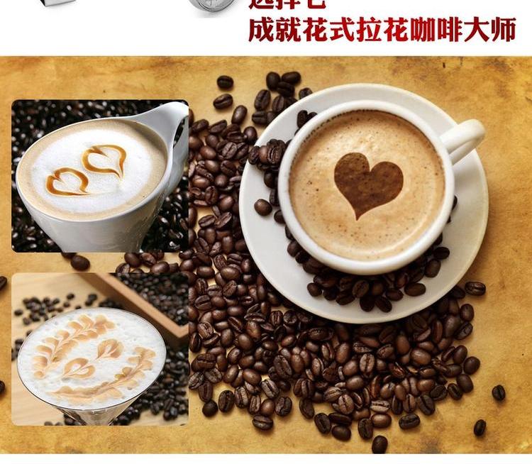 Nhiệt kế cà phê inox kéo hoa bút sữa trà sữa cappuccino sữa nhiệt kế nhà thiết bị tiện ích phin cafe