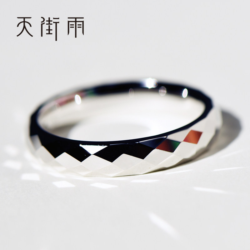 simple silver ring design for man