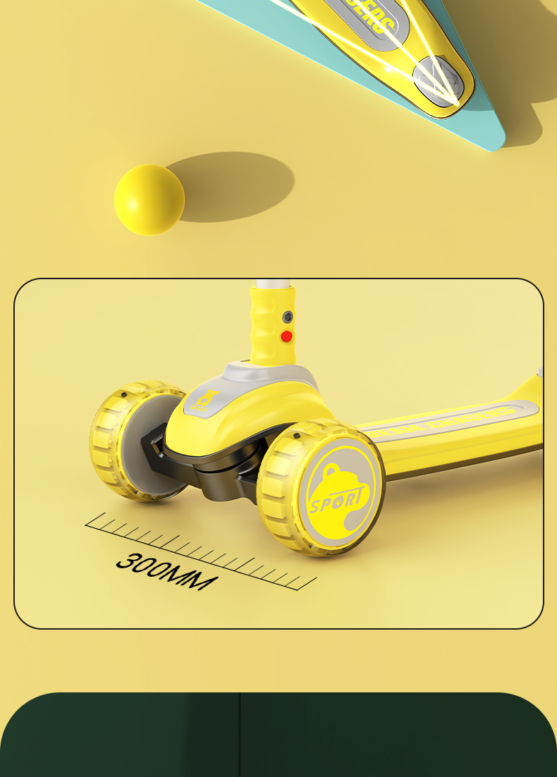 滑板车儿童1-3-6-12岁男女童宝宝二三合一可坐骑滑小孩溜溜踏板车