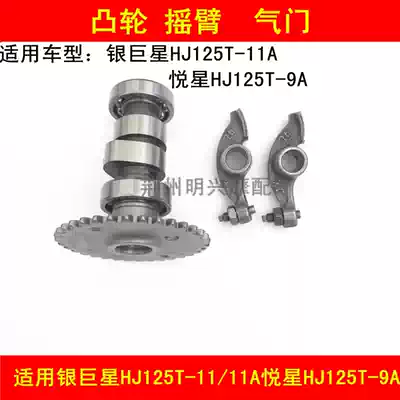 Applicable to Haojue Silver Superstar HJ125T-11 Pleasant HJ125T-9A Locomotive Camshaft Rocker Valve