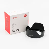 Greenl Green Hood EW-73B Canon 18-135 SLR-карта карты камеры применимо.