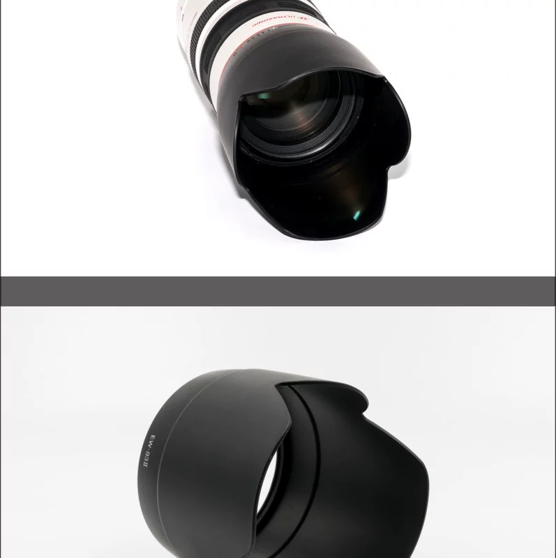 Mũ trùm đầu GreenL Greener EW-83II Máy ảnh DSLR Canon EF 70-200mm loại lưỡi lê 60D - Phụ kiện máy ảnh DSLR / đơn túi đựng máy ảnh sony