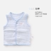 Tong Tai 19 áo vest mới cho bé mùa xuân và mùa thu cotton dày cho bé sơ sinh ấm áp vest bé ra khỏi vest vest - Áo ghi lê áo gile bò cho bé Áo ghi lê