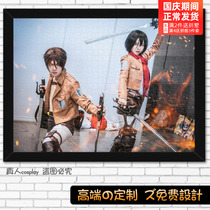 With photo frame personality photo lovers customized to send girlfriends creative gifts wooden 1thousand 2000 pieces of puzzle