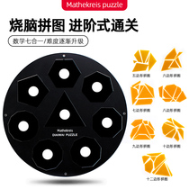 Mathekreis puzzle intelligence brain-burning puzzle Devils Eye difficult challenge GM same toy