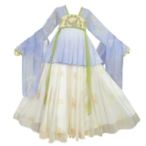 Ханьфу, детская юбка, осеннее платье, китайский стиль