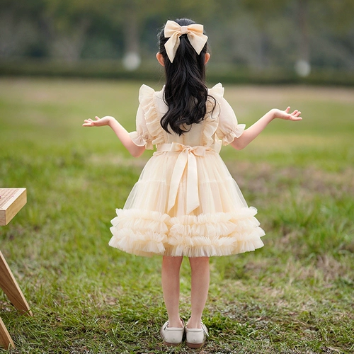 Летняя одежда, летний наряд маленькой принцессы, детская юбка, детская одежда