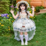 Летний детский наряд маленькой принцессы, вечернее платье, юбка, подарок на день рождения
