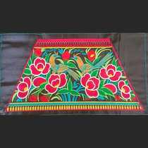 Miao embroidered bellyband for women antique style retro bra Miao silver jewelry clothing bell-drop bellyband versatile performance casual wear