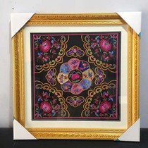 Splendid Chinese decorative paintings hotel collection gold-painted boutique living room entrance hall hanging paintings mandala