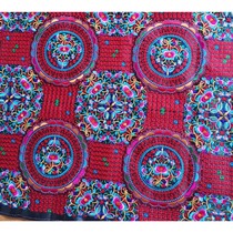 Large size lace embroidery large copper money flower embroidery ethnic computer embroidery lace clothing accessories