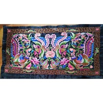 Rectangular ethnic embroidery Miao embroidery embroidery accessories complete network decorative machine embroidery pieces ethnic embroidery cloth