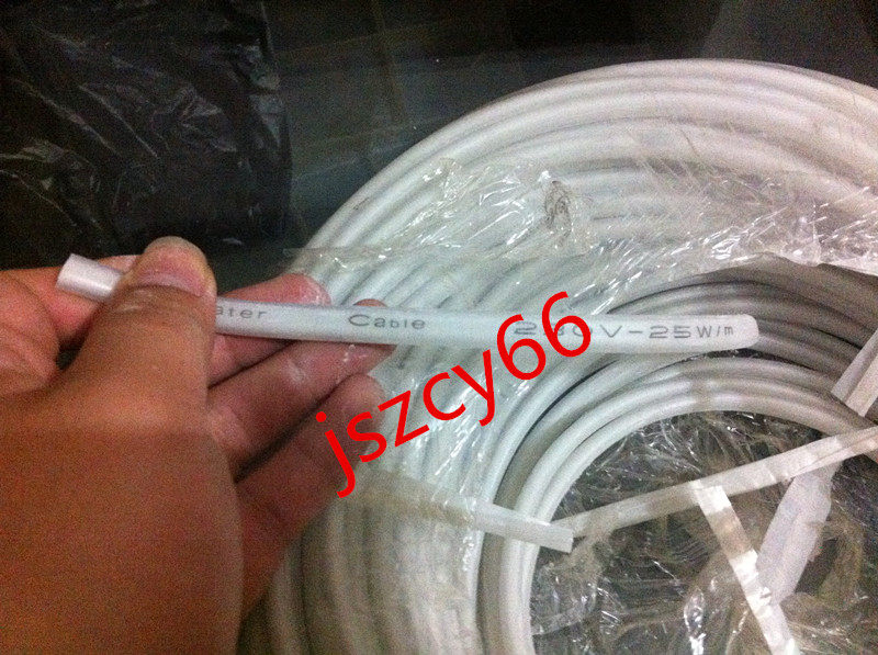 Refrigerator door constant temperature heating line Parallel constant power heating line Silicone rubber heating strip 25W 40W meters