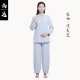 Shang nhân dân tệ như zen đặc biệt loạt bộ yoga phù hợp dài sleevehan váy Thiền ăn mặc phong Trung Quốc zen Tang váy