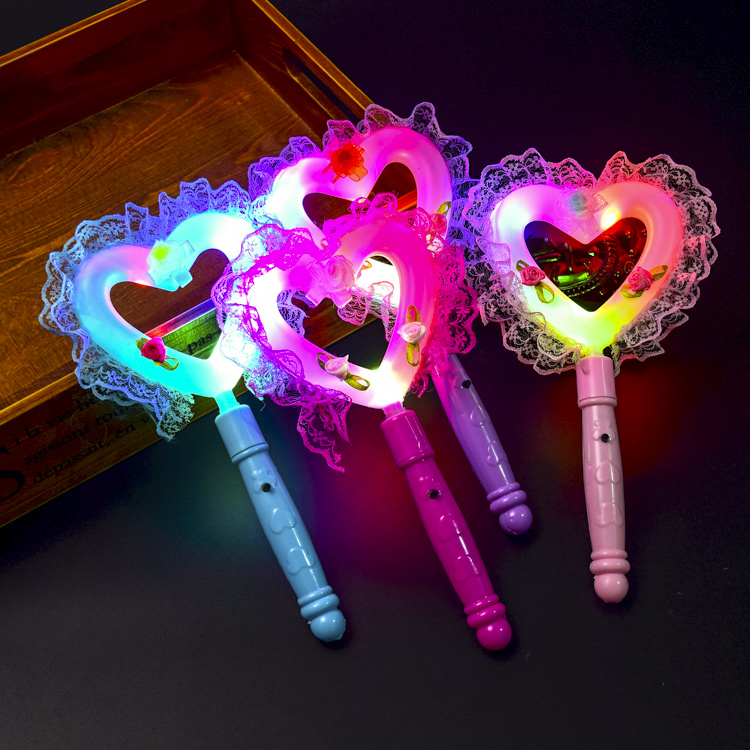 Children S Birthday Decoration Glow Magic Wand Toy Princess Fairy