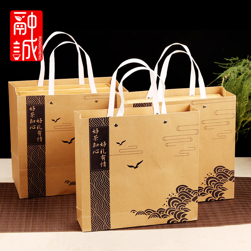 Puer tea box packing box general tea caddy fixings single bamboo tea tray to the receive ChaZhen tea cake contracted points