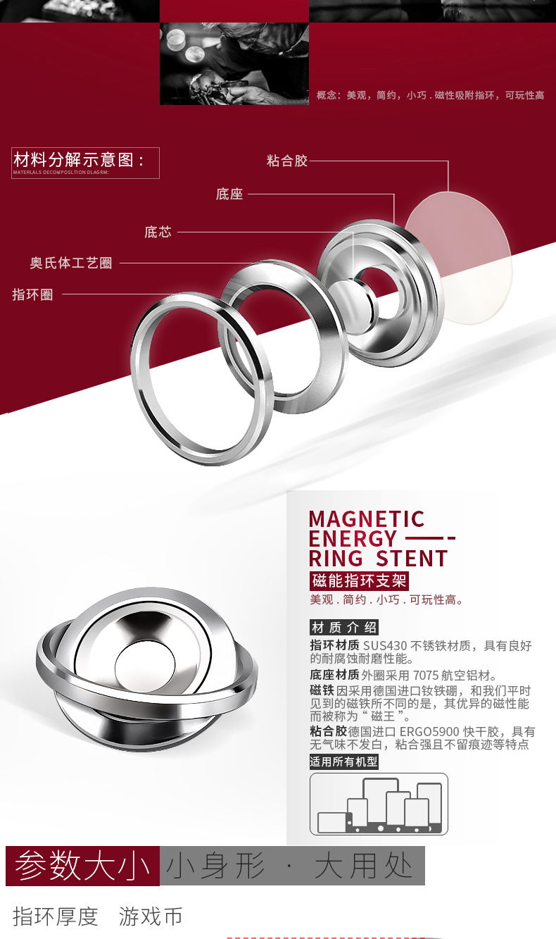 Support téléphone GSM MONDRIAN - Ref 1362803 Image 10