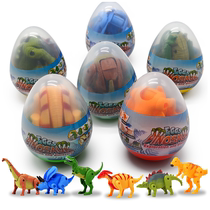 Large Dinosaur Egg Toys Deformed Egg Assembly Joint Movable Hatch Fun Egg Little Boy Simulation Animal Model