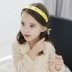 Em bé hàn quốc headband bé gái dễ thương headband công chúa ngọt ngào trượt thẻ cô gái ép tóc trượt phụ kiện tóc