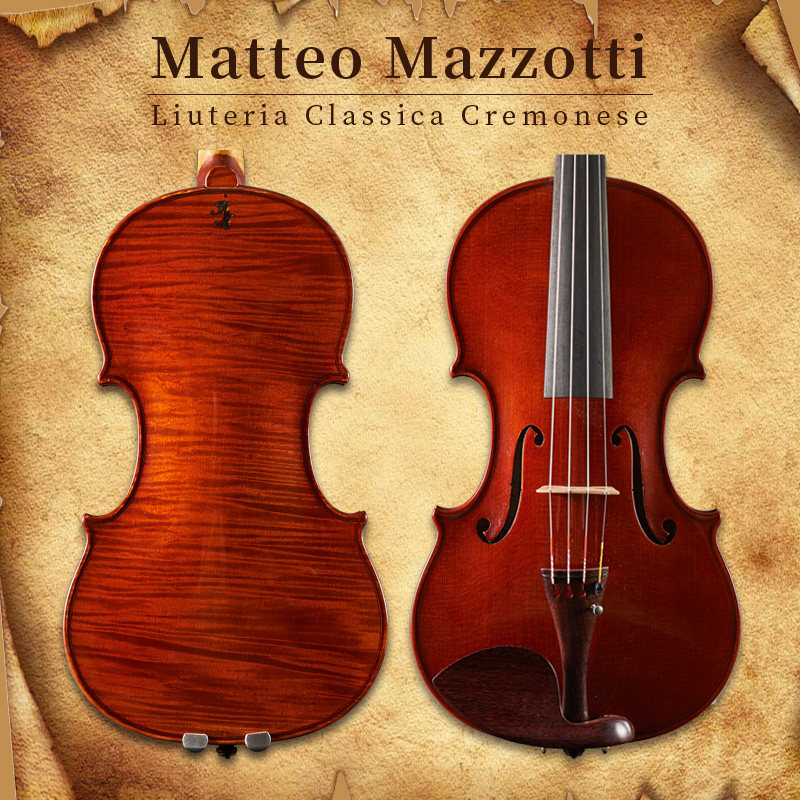 Italian luthier Mazotti signed to make the whole violin imported pure manual professional performance grade violin