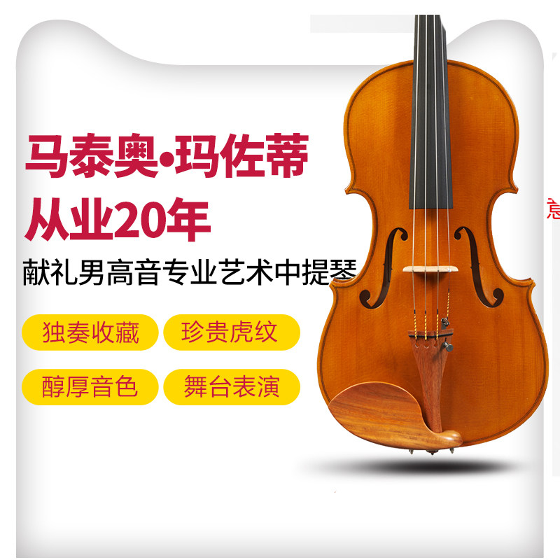 Italian imported European material handmade also produces the master signature professional play stage solo viola