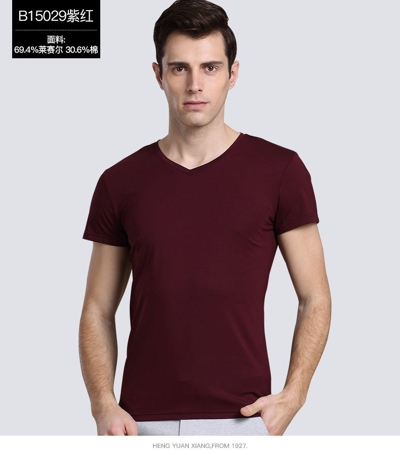 Hengyuanxiang mùa hè mới màu xanh lá cây người đàn ông trung niên của ngắn tay t-shirt cotton polo áo ve áo sọc kinh doanh người đàn ông giản dị của quần áo