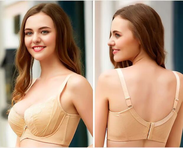 Ya Ge Li sản phẩm mới tập hợp mỏng đầy đủ áo ngực cỡ lớn đồ lót vú lớn MM lựa chọn D cup E cup quần lót nữ cao cấp