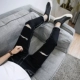 Mùa thu đen 9 điểm quần jeans nam Phiên bản Hàn Quốc của quần lọt khe quần thủy triều nam thường co giãn 9 điểm quần nam quần áo thể thao nam