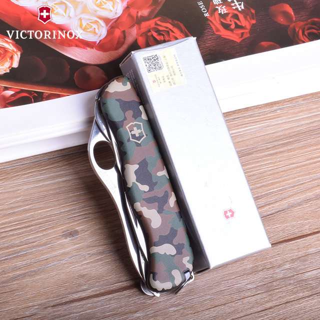 Victorinox Swiss Army Knife 111mm Camouflage Alpine Ranger 0.8463.MW94 Outdoor Multifunctional Folding Swiss Knife