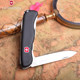 ດັ້ງເດີມ Victorinox Swiss Army Knife 111MM new version front drive 0.8513.3 multi-function folding Swiss Army Knife