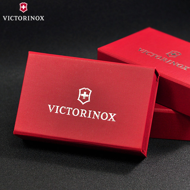 Victorinox Swiss Army Knife 91MM Red Gift Box Set Gift Bag + Gift Box Counter ຂອງຂວັນຂອງແທ້ Decent