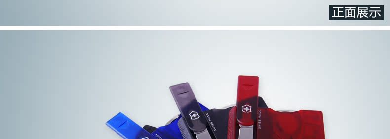 Dao chính hãng quân đội Thụy Sĩ chính hãng Vickers dao quân đội 0,7122.t2 (màu xanh trong suốt) dao đa năng dao Thụy Sĩ dao gấp mini