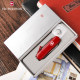 ມີດ Swiss Army ແທ້ຈິງ 58mm signature light (red) 0.6226 Victorinox mini multi-function folding Swiss knife