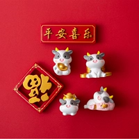 Пинг Xile Four Meng Niu дайте благословению