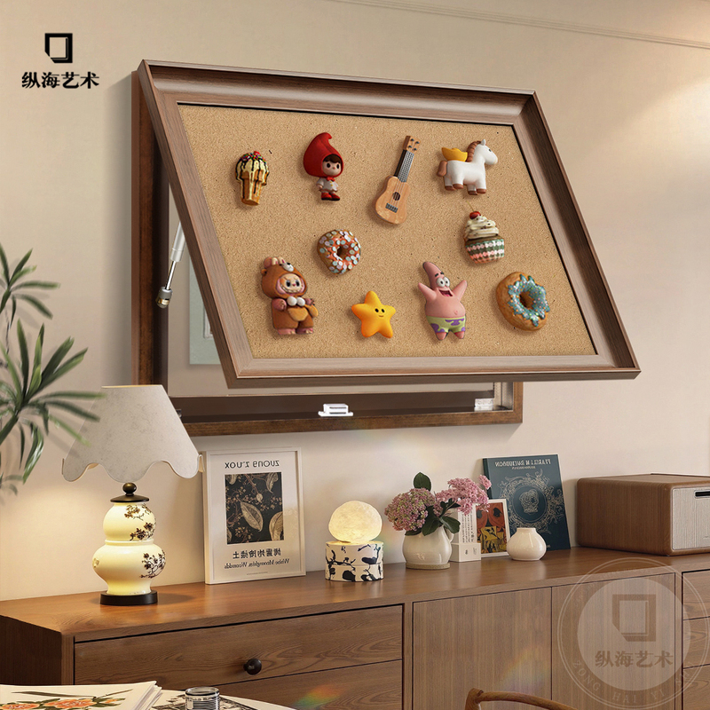 Medieval-Style Magnetic Meter Box Decorative Painting, Creative DIY Photo Wall, No-Drill Cover for Power Distribution Box Switch Hanging Painting