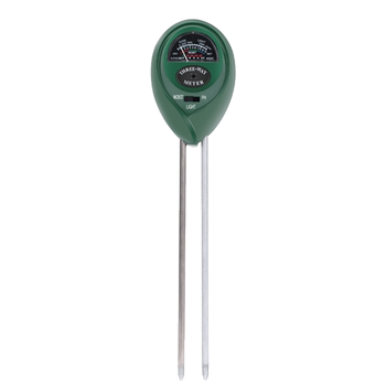 Soil detector flower pot plant test