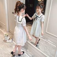 Летнее платье, модный наряд маленькой принцессы, юбка, сезон 2021, в стиле Шанель, подходит для подростков, популярно в интернете