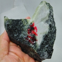 Natural Nanyang Dushan Jade Raw Stone Wool 495g